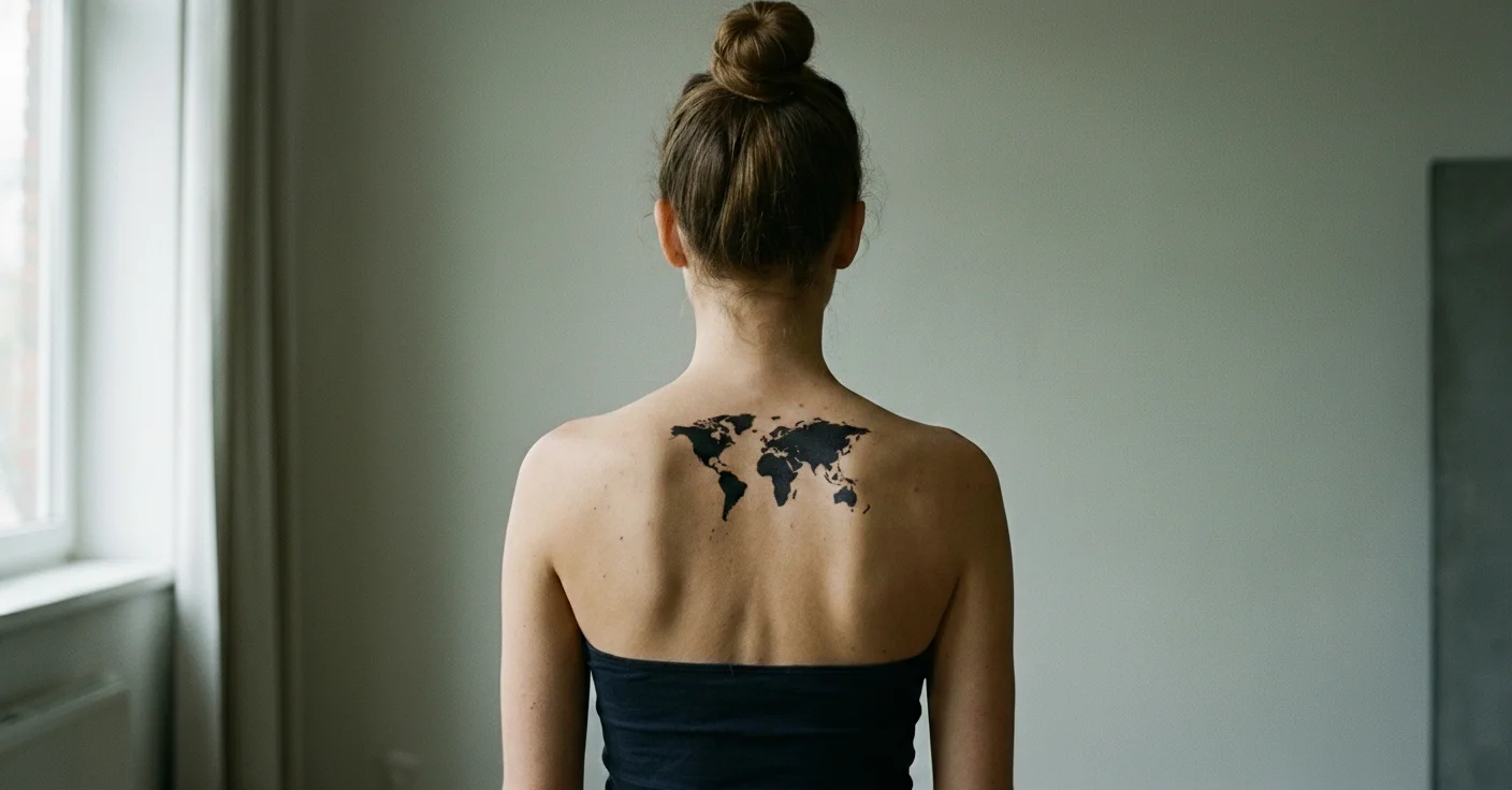 After tattoo C